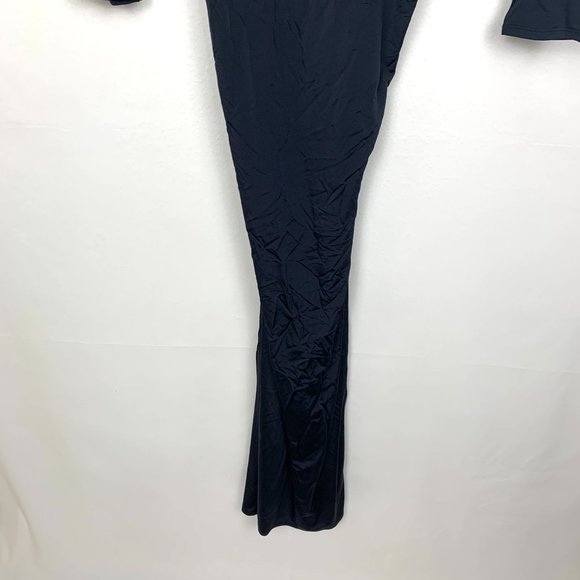 NEW Cult Gaia Genevieve Gown Cutout Long Sleeve Maxi Dress Black Gold XS - Picture 10 of 13